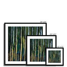 Load image into Gallery viewer, &quot;Forest&quot; Framed &amp; Mounted Print