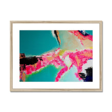 Load image into Gallery viewer, &quot;An Island of Happiness&quot; - (2020) - Abstract Print Framed &amp; Mounted Print