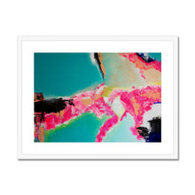 Load image into Gallery viewer, &quot;An Island of Happiness&quot; - (2020) - Abstract Print Framed &amp; Mounted Print