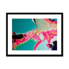 Load image into Gallery viewer, &quot;An Island of Happiness&quot; - (2020) - Abstract Print Framed &amp; Mounted Print