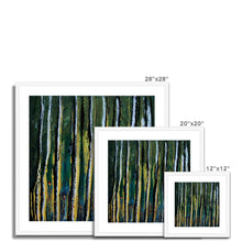 Load image into Gallery viewer, &quot;Forest&quot; Framed &amp; Mounted Print