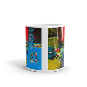 Mug with "Boat" Artwork