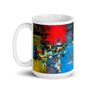 Mug with "Boat" Artwork