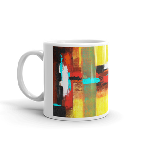 Mug with "Colours" Artwork