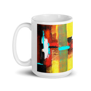 Mug with "Colours" Artwork