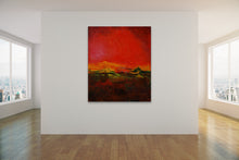 Load image into Gallery viewer, &quot;World on Fire&quot; - (2019) - 100x120x4cm Large Original Acrylic Abstract Painting