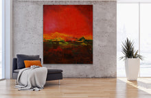 Load image into Gallery viewer, &quot;World on Fire&quot; - (2019) - 100x120x4cm Large Original Acrylic Abstract Painting