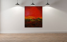 Load image into Gallery viewer, &quot;World on Fire&quot; - (2019) - 100x120x4cm Large Original Acrylic Abstract Painting