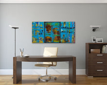 Load image into Gallery viewer, &quot;Imagination&quot; - (2019) - 61x122x4cm Large Original Acrylic Abstract Painting