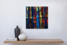 Load image into Gallery viewer, &quot;A Night in the City&quot; - (2019) - 60x60x4cm Original Acrylic Abstract Painting