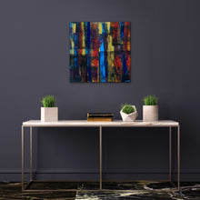 Load image into Gallery viewer, &quot;A Night in the City&quot; - (2019) - 60x60x4cm Original Acrylic Abstract Painting