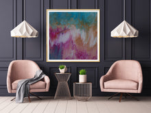 Load image into Gallery viewer, &quot;Spring&quot; - (2019) - 100x100x4cm Large Original Acrylic Abstract Painting