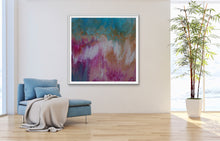 Load image into Gallery viewer, &quot;Spring&quot; - (2019) - 100x100x4cm Large Original Acrylic Abstract Painting