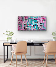 Load image into Gallery viewer, &quot;Happy Days&quot; - (2020) - 61x122x4cm Large Original Acrylic Abstract Painting