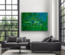 Load image into Gallery viewer, &quot;A Splash of Energy&quot; - (2019) - 70x100x4cm Large Original Acrylic Abstract Painting