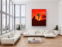 Load image into Gallery viewer, &quot;Born in Africa&quot; - (2019) - 120x100x4cm Large Original Acrylic Abstract Painting