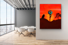 Load image into Gallery viewer, &quot;Born in Africa&quot; - (2019) - 120x100x4cm Large Original Acrylic Abstract Painting