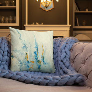 Premium Cushion with "Frozen Spirit" Artwork