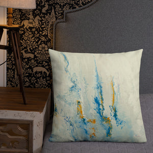 Premium Cushion with "Frozen Spirit" Artwork