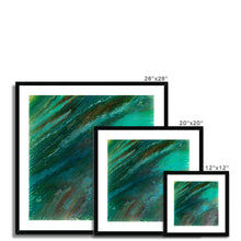 Load image into Gallery viewer, &quot;Waves&quot; Framed &amp; Mounted Print