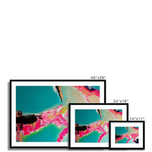 Load image into Gallery viewer, &quot;An Island of Happiness&quot; - (2020) - Abstract Print Framed &amp; Mounted Print