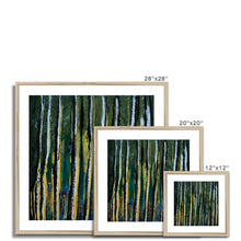 Load image into Gallery viewer, &quot;Forest&quot; Framed &amp; Mounted Print