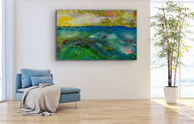 Load image into Gallery viewer, &quot;After The Storm&quot; - (2020) - 61x122x4cm Large Original Acrylic Abstract Wall Art