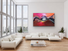 Load image into Gallery viewer, &quot;The Bird&quot; - (2021) - 122x76x4cm Large Original Acrylic Abstract Painting
