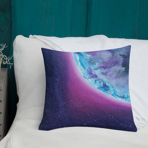 Premium Pillow with "Earth" Artwork