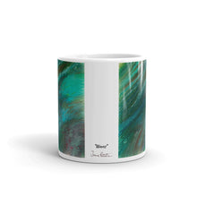 Load image into Gallery viewer, Coffee Mug with &quot;Waves&quot; Artwork