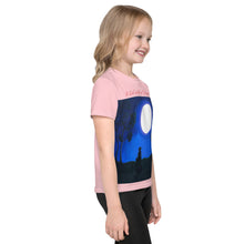 Load image into Gallery viewer, Kids T-Shirt with &quot;A Girl with a Dream&quot; Artwork