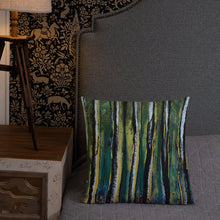 Load image into Gallery viewer, Premium Pillow with &quot;Forest&quot; Artwork