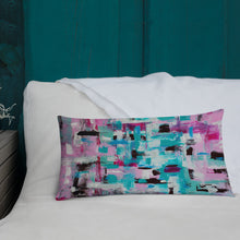 Load image into Gallery viewer, Premium Pillow with &quot;Happy Days&quot; Artwork