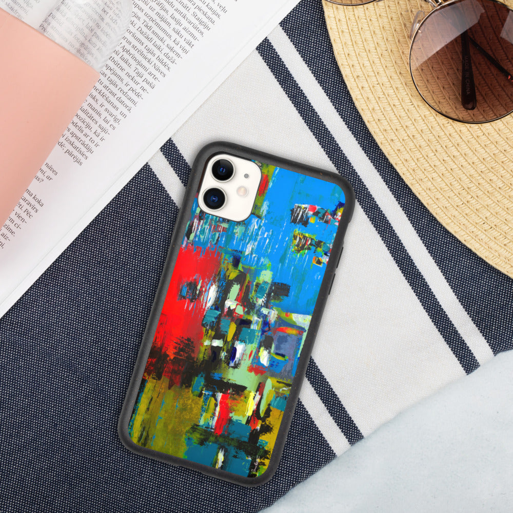 Biodegradable iPhone case with 