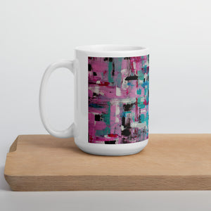 Coffee Mug with "Happy Days" Artwork