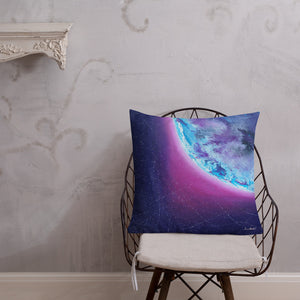 Premium Pillow with "Earth" Artwork