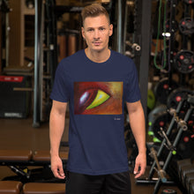 Load image into Gallery viewer, Short-Sleeve Unisex T-Shirt with &quot;The Eye&quot; Artwork