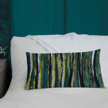 Load image into Gallery viewer, Premium Pillow with &quot;Forest&quot; Artwork