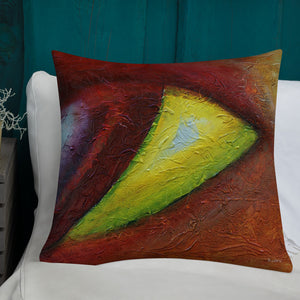 Premium Pillow with "The Eye" Artwork