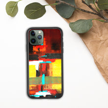 Load image into Gallery viewer, Biodegradable iPhone case with &quot;Colours&quot; Artwork