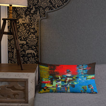 Load image into Gallery viewer, Premium Pillow with &quot;Boat&quot; Artwork