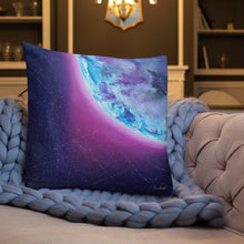 Load image into Gallery viewer, Premium Pillow with &quot;Earth&quot; Artwork