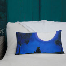 Load image into Gallery viewer, Premium Pillow with &quot;A Girl with a Dream&quot; Artwork