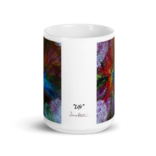 Load image into Gallery viewer, Coffee Mug with &quot;Life&quot; Artwork