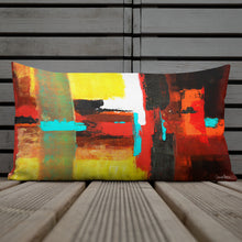 Load image into Gallery viewer, Premium Pillow with &quot;Colours&quot; Artwork