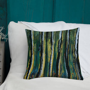 Premium Pillow with "Forest" Artwork