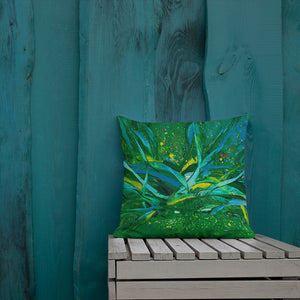 Premium Pillow with "Splash of Energy" Artwork