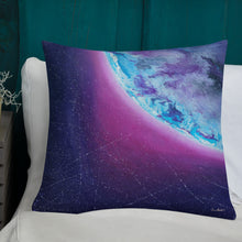 Load image into Gallery viewer, Premium Pillow with &quot;Earth&quot; Artwork