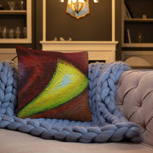 Premium Pillow with "The Eye" Artwork