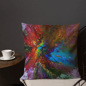 Premium Pillow with "Life" Artwork